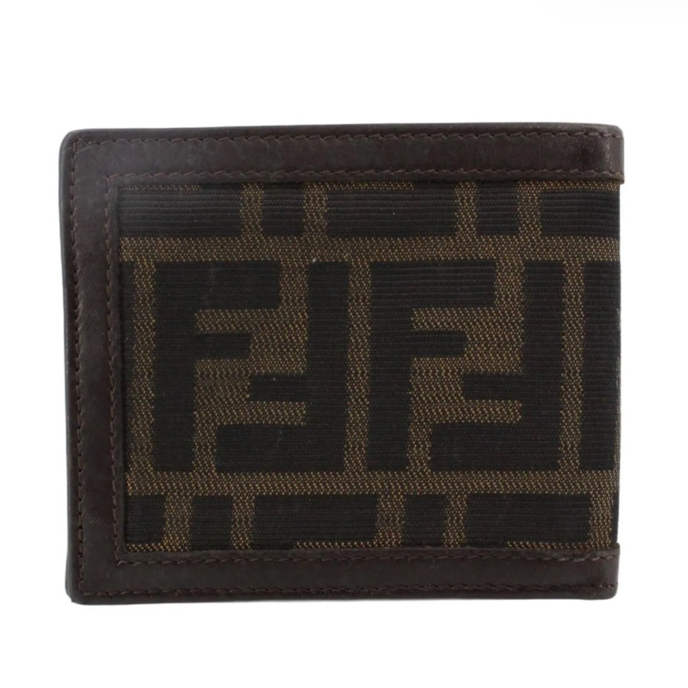 Fendi Brown and Black Men's Wallet